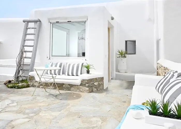 Paradisiacal With Pool And Sea View In Mykonos فيلة Agios Ioannis Diakoftis