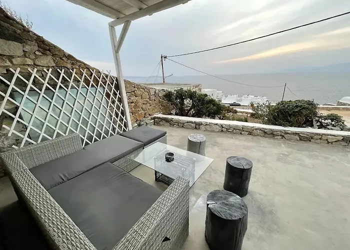 Paradisiacal With Pool And Sea View In Mykonos فيلة Agios Ioannis Diakoftis