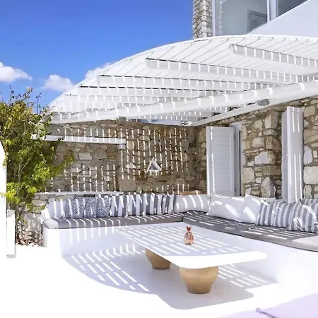 Paradisiacal With Pool And Sea View In Mykonos ヴィラ Agios Ioannis Diakoftis