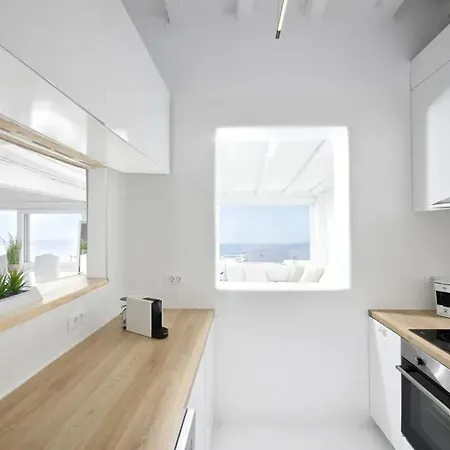 Paradisiacal With Pool And Sea View In Mykonos Villa