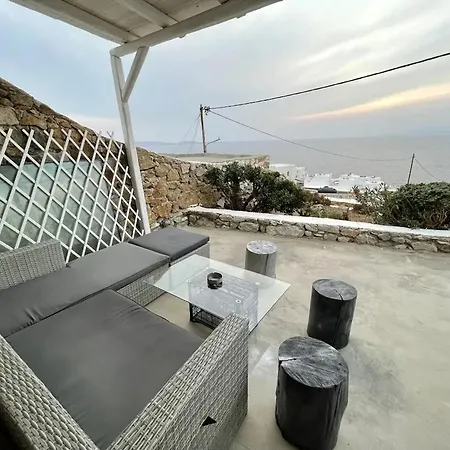 Paradisiacal With Pool And Sea View In Mykonos Βίλα Agios Ioannis Diakoftis
