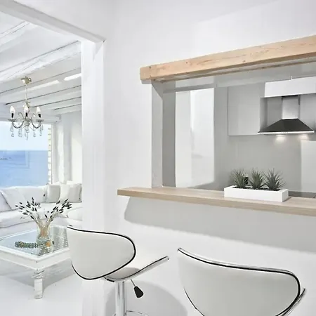 ヴィラ Paradisiacal With Pool And Sea View In Mykonos Agios Ioannis Diakoftis