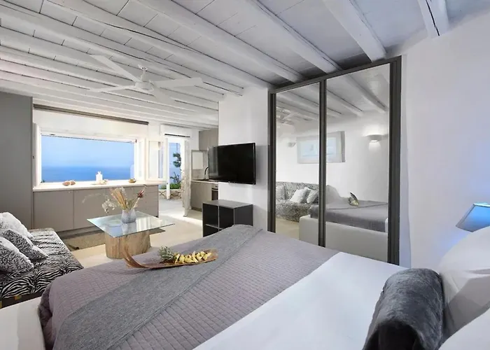 Paradisiacal With Pool And Sea View In Mykonos וילה *