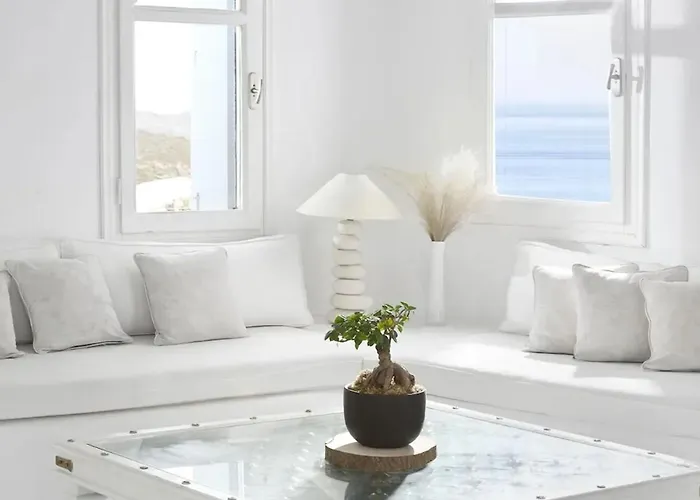 빌라 Paradisiacal With Pool And Sea View In Mykonos