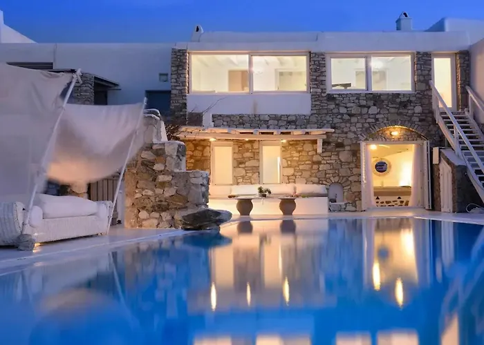 Paradisiacal With Pool And Sea View In Mykonos * Agios Ioannis Diakoftis
