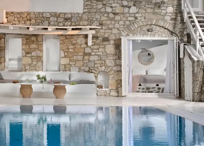 Paradisiacal With Pool And Sea View In Mykonos *