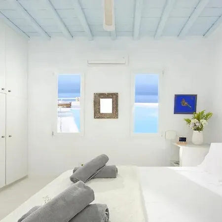 Paradisiacal With Pool And Sea View In Mykonos Agios Ioannis Diakoftis