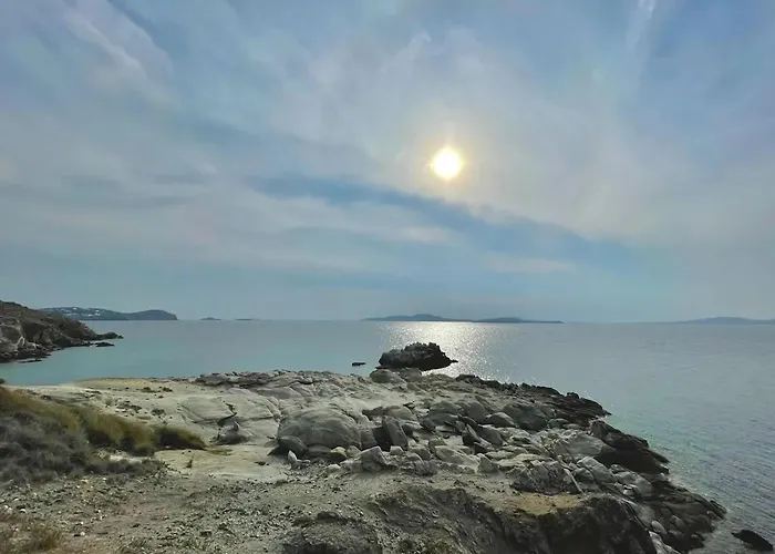 Paradisiacal With Pool And Sea View In Mykonos Agios Ioannis Diakoftis