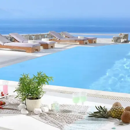 Paradisiacal With Pool And Sea View In Mykonos Agios Ioannis Diakoftis