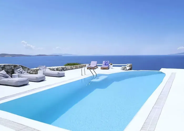Βίλα Paradisiacal With Pool And Sea View In Mykonos